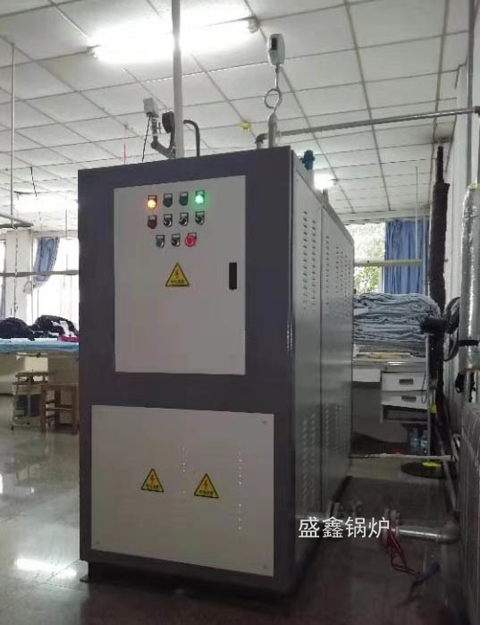 QDR-0.2免檢電熱蒸汽發生器現場安裝圖片